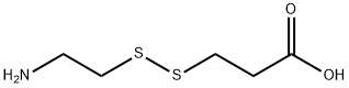 3-[(2-AMINOETHYL)DITHIO]PROPIONIC ACID, 15579-00-7, 结构式