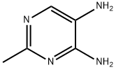 2-甲基嘧啶-4,5-二胺, 15579-63-2, 结构式
