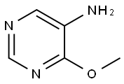 5-Pyrimidinamine, 4-methoxy- (9CI) Structure