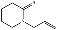 2-Piperidinethione,  1-(2-propenyl)-  (9CI) Structure