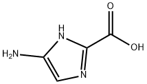 4-氨基-1H-咪唑-2-羧酸, 155815-92-2, 结构式