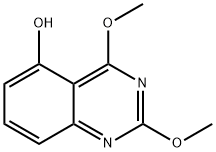 5-Quinazolinol, 2,4-dimethoxy- (9CI) Struktur
