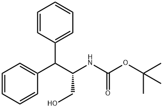 N-叔丁氧羰基-3-苯基-L-苯丙氨醇,155836-47-8,结构式