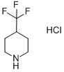4-(トリフルオロメチル)ピペリジン塩酸塩 化学構造式
