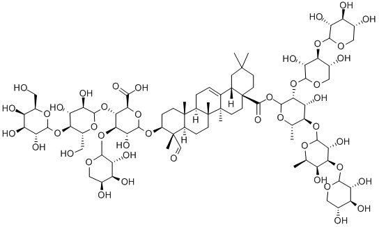 Gynostemma plant extract 化学構造式