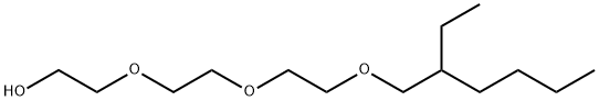 Ethanol, 2-2-2-(2-ethylhexyl)oxyethoxyethoxy- Struktur