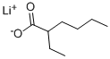 LITHIUM 2-ETHYLHEXANOATE Struktur