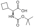Boc-L-Cyclobutylglycine Struktur