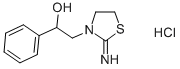 2-IMINO-ALPHA-PHENYL-3-THIAZOLIDINEETHANOL HYDROCHLORIDE Struktur