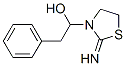 3-(-Hydroxyphenethyl)-2-imino thiazolidine 化学構造式