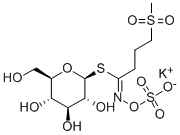 베타-d-글루코피라노스,1-티오-,1-[4-(메틸설포닐)-N-(설포옥시)부타니미데이트],모노칼륨염