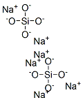 hexasodium diorthosilicate  Struktur