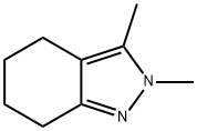 2H-Indazole,  4,5,6,7-tetrahydro-2,3-dimethyl- Structure
