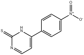 6-(4-nitrophenyl)-1,2-dihydropyriMidine-2-thione Struktur