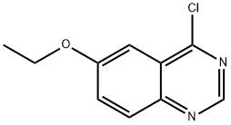 4-クロロ-6-エトキシキナゾリン 化学構造式
