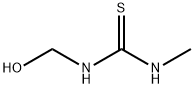 1-ヒドロキシメチル-3-メチルチオ尿素 化学構造式