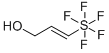 Pentafluoro(3-hydroxy-1-propenyl)sulfur Struktur