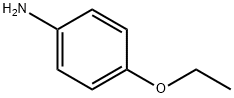 对乙氧基苯胺, 156-43-4, 结构式
