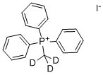 よう化メチル‐D3‐トリフェニルホスホニウム 化学構造式