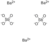 BARIUM ANTIMONATE 结构式