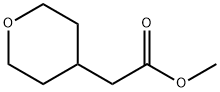 2-(テトラヒドロ-2H-ピラン-4-イル)酢酸メチル 化学構造式