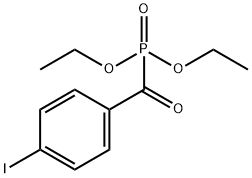 (4-IODO-BENZOYL)-PHOSPHONIC ACID DIETHYL ESTER Struktur