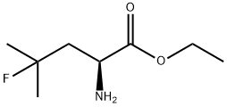 (S)-ethyl 2-aMino-4-fluoro-4-Methylpentanoate Structure