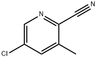 5-Chloro-3-methylpyridine-2-carbonitrile Structure
