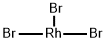 溴化铑(III), 15608-29-4, 结构式