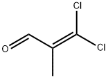 2-METHYL-3,3-DICHLOROACROLEIN 化学構造式