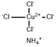 塩化二アンモニウム銅（II）  化学構造式
