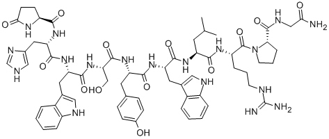 (TRP6)-LHRH Structure