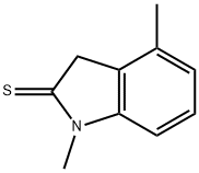 2H-Indole-2-thione,  1,3-dihydro-1,4-dimethyl-|