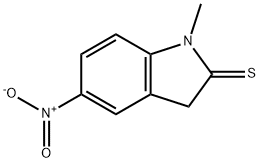 2H-Indole-2-thione,  1,3-dihydro-1-methyl-5-nitro-|