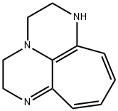 1H-1,3a,6-Triazacyclohepta[de]naphthalene,2,3,4,5-tetrahydro-(9CI) Structure