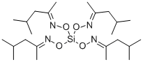 四(4-甲基-2-戊酮)肟基硅烷,156145-62-9,结构式