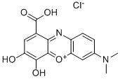 1-Carboxy-7-(dimethylamino)-3,4-dihydroxyphenoxazin-5-iumchlorid