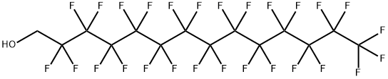 1H,1H-PERFLUORO-1-TETRADECANOL Structure