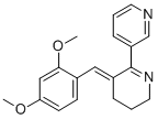 3-(2,4-dimethoxybenzylidene)anabaseine Structure