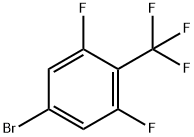 3,5-DIFLUORO-4-(TRIFLUOROMETHYL)BROMOBENZENE Structure