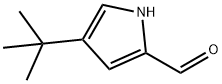 4-(2-甲基-2-丙基)-1H-吡咯-2-甲醛,156245-57-7,结构式