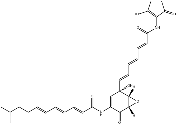 manumycin E Struktur