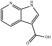 1H-PYRROLO[2,3-B]PYRIDINE-3-CARBOXYLIC ACID Struktur