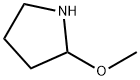 2-メトキシピロリジン 化学構造式