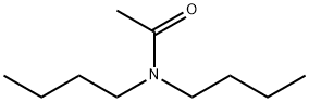 N,N-ジブチルアセトアミド 化学構造式