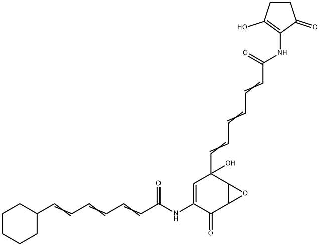 manumycin F Struktur
