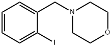 4-(2-IODOBENZYL)MORPHOLINE 化学構造式