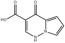 Pyrrolo[1,2-b]pyridazine-3-carboxylic acid, 1,4-dihydro-4-oxo- Structure
