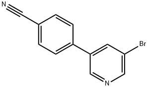 4-(5-Bromopyridin-3-yl)-benzonitrile|