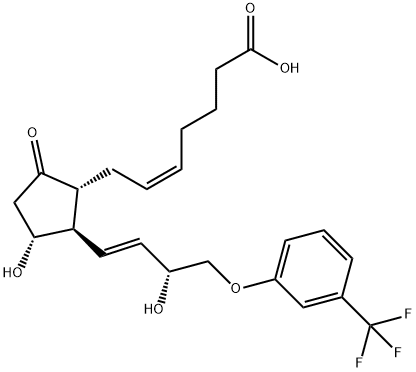 9-KETO FLUPROSTENOL Structure